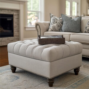 UPHOLSTERY CLEANING OTTOMAN