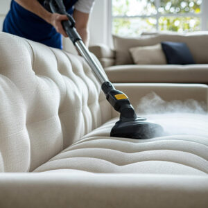 LEATHER CLEANING LOVESEAT