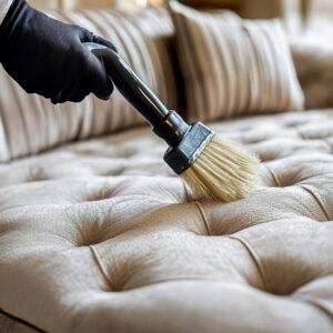 LEATHER CLEANING CHAISE